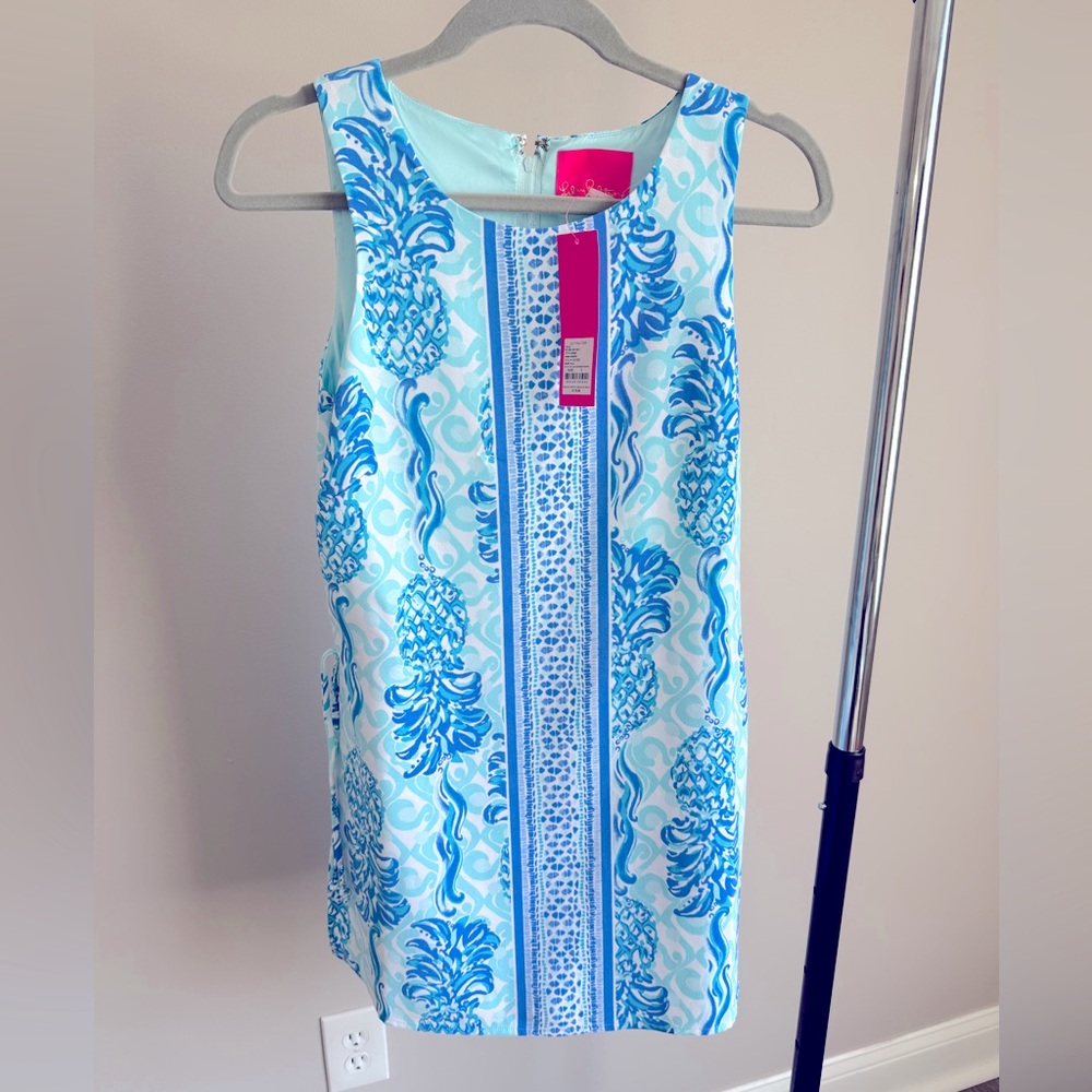 Lilly Pulitzer Donna Romper in out of the blue print
